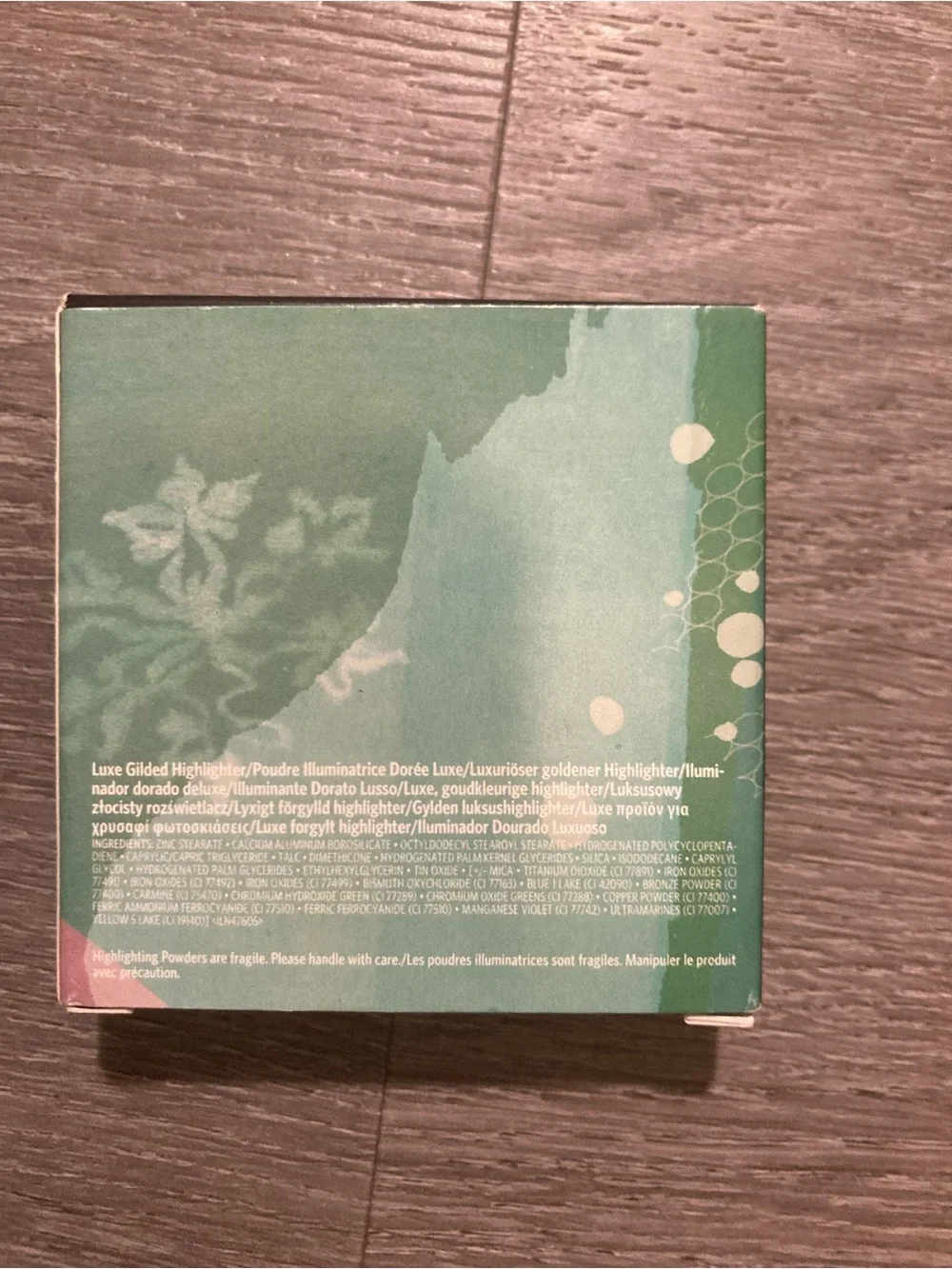Bobbi Brown Luxe Gilded Highlighter - Pink & Teal Packaging